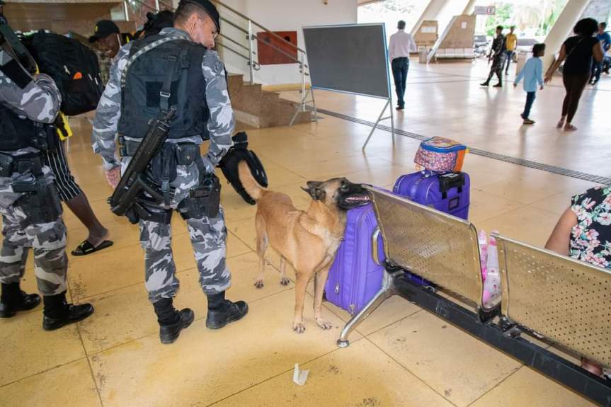 POLÍCIA MILITAR REALIZA AÇÕES NA RODOVIÁRIA INTERNACIONAL DE RIO&nbsp;BRANCO