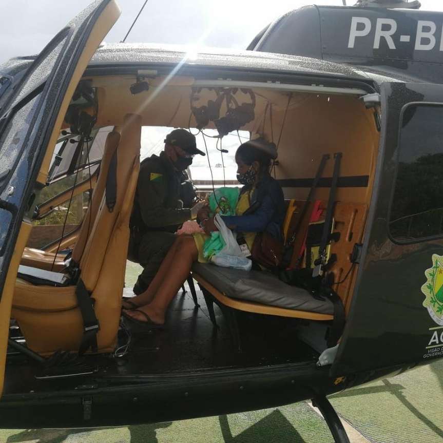 SALVANDO VIDAS | CIOPAER REMOVE PARA CRUZEIRO DO SUL RECÉM NASCIDO QUE PRECISA DE&nbsp;CIRURGIA
