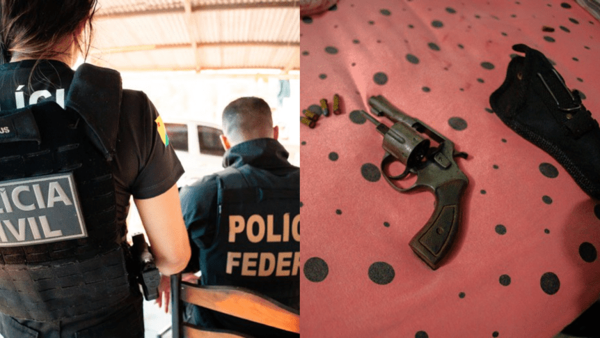 FORÇA-TAREFA DE SEGURANÇA PÚBLICA CUMPRE MANDADOS CONTRA FACÇÃO CRIMINOSA NO&nbsp;ACRE