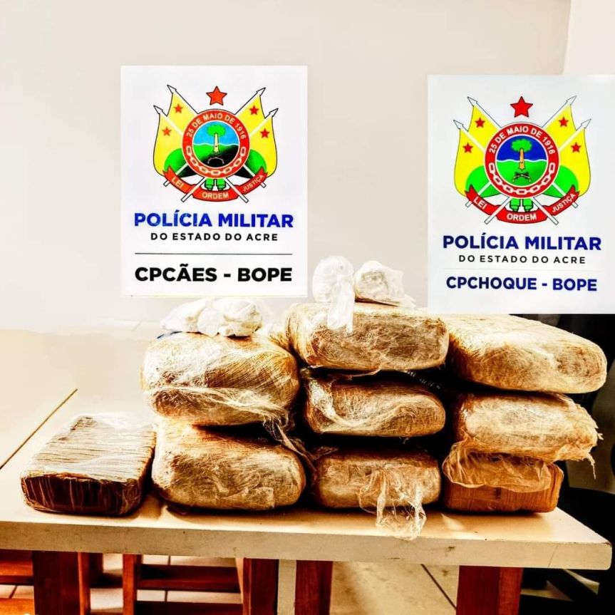 POLÍCIA MILITAR PRENDE HOMEM COM MAIS DE 10KG DE ENTORPECENTES NO RESIDENCIAL&nbsp;ANDIRÁ