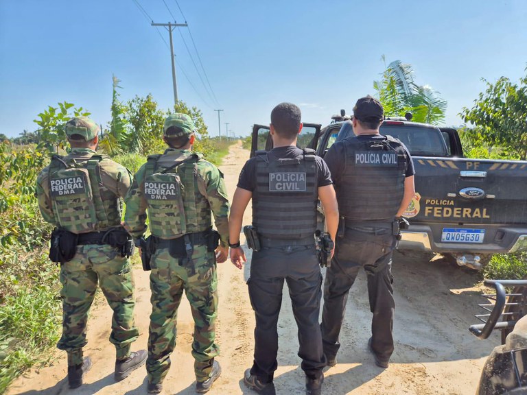 PF e PC/AM prendem foragido por feminicídio no&nbsp;Amazonas