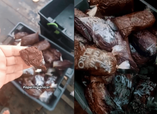 Papel higiênico estaria sendo usado para engrossar açaí,&nbsp;socorro!
